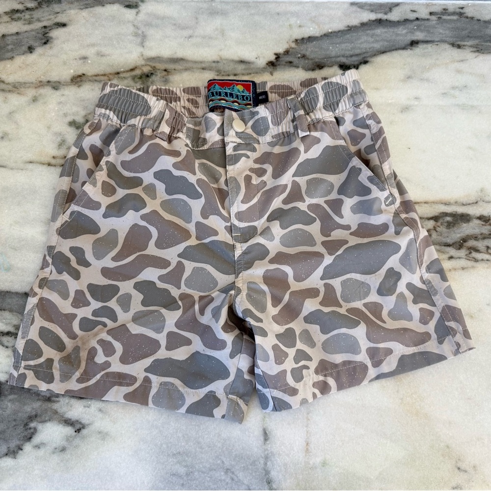 BURLEBO Camo Boys Shorts